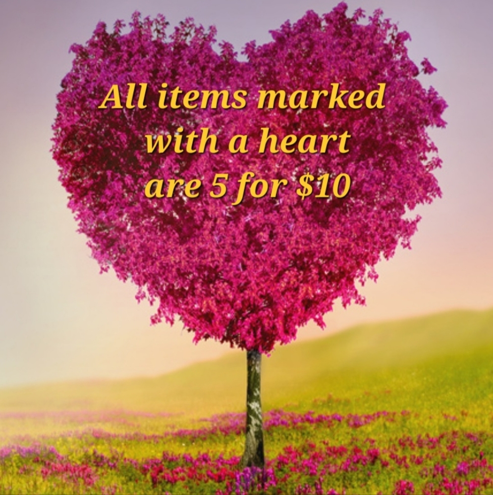 ❤️ Heart Items 5 for $10